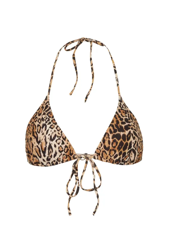 Costa Bikini Top Cheetah sold by Sand Dollar