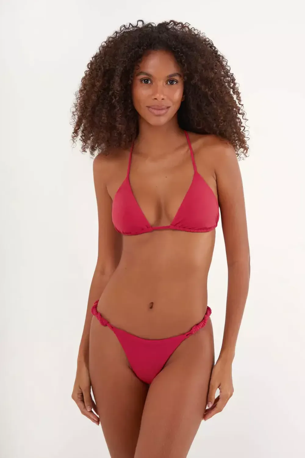 Solid Holly T Back Tri Top Summerwine sold by Sand Dollar product image thumbnail 2