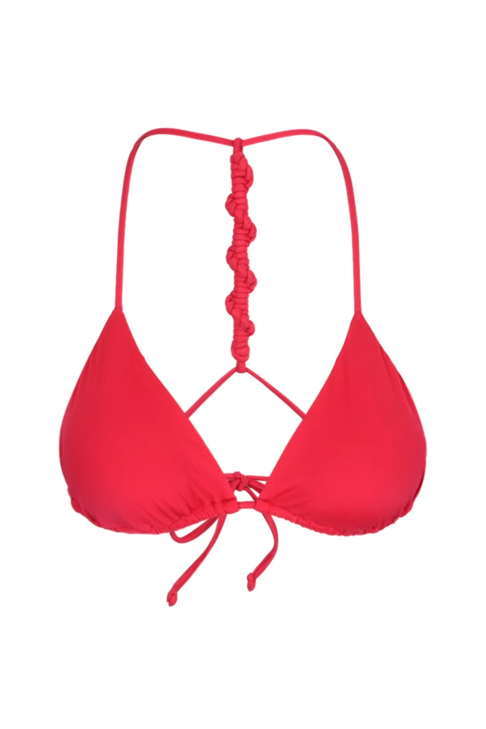 Solid Holly T Back Tri Top Summerwine sold by Sand Dollar