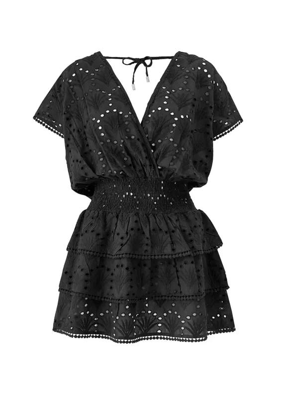 Jess Short Dress Black sold by Sand Dollar