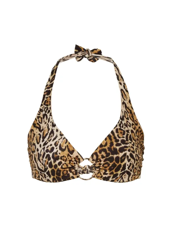 Brussels Bikini Top Cheetah sold by Sand Dollar