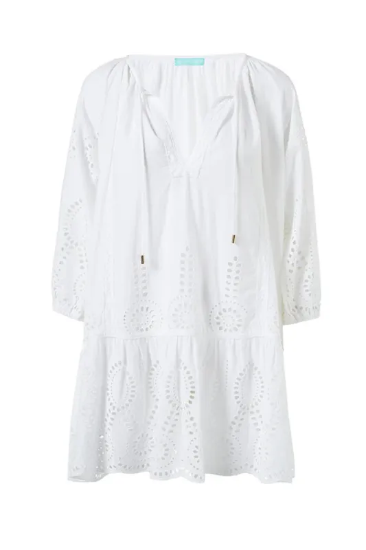 Ashley Core Kaftan White made by Melissa Odabash