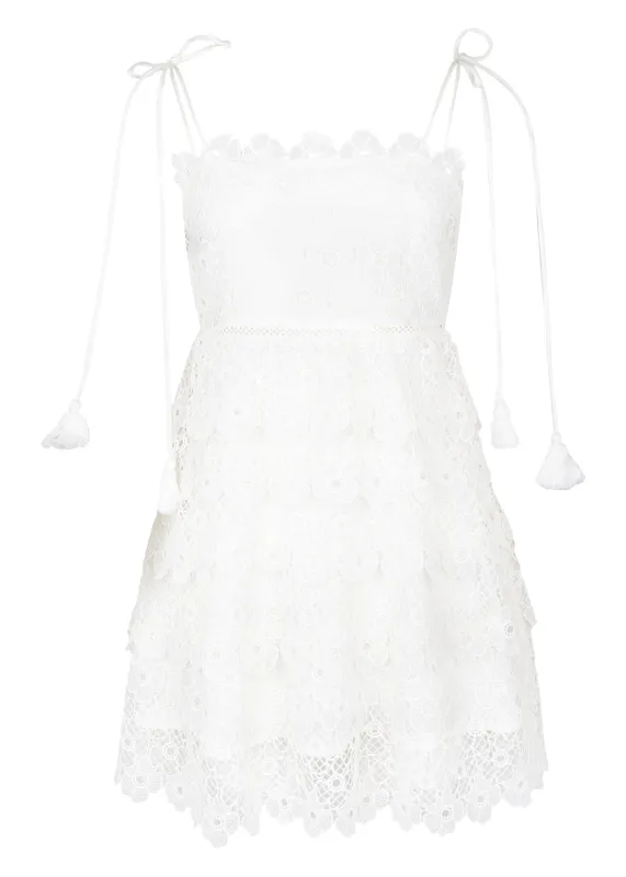 Jordan Lace Dress Cream sold by Sand Dollar