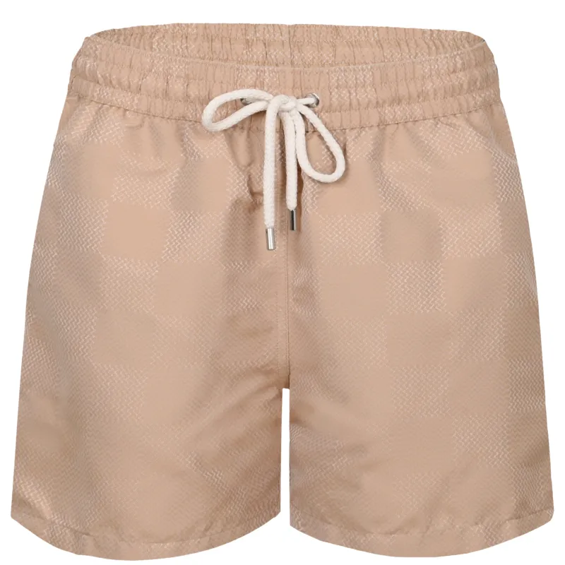 Rio Copa Check Print Jacquard Swimshorts Sand sold by Sand Dollar