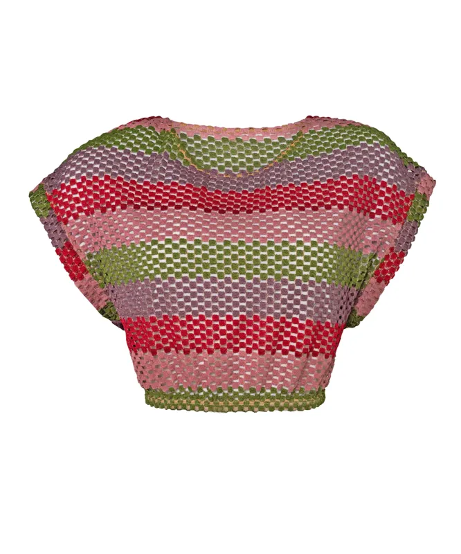 Renee Crop Top Olive sold by Sand Dollar