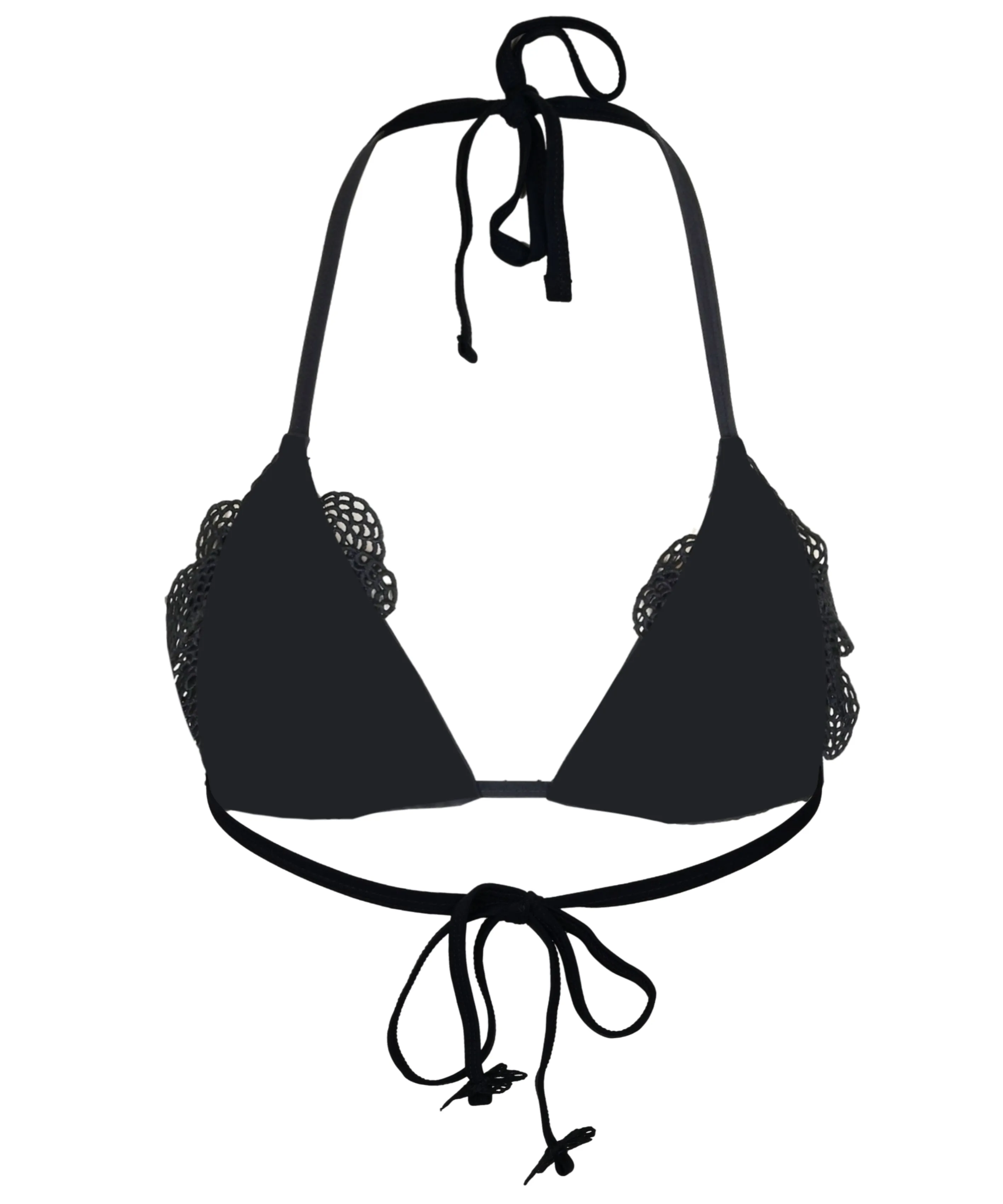 Fleur Tri Bikini Top Jet Black sold by Sand Dollar product image thumbnail 3