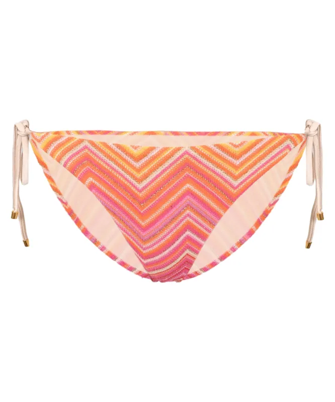 Cayenne Tie Bikini Bottom Full sold by Sand Dollar