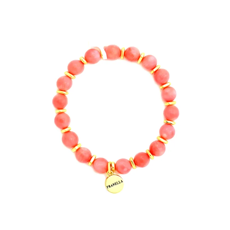 Apricot Coral Bracelet sold by Sand Dollar