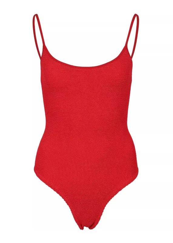 Pamela Swim Red sold by Sand Dollar
