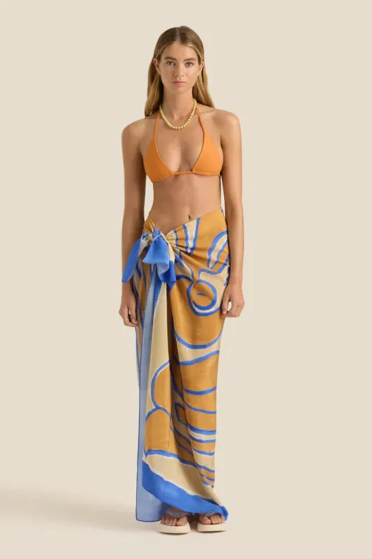 Square Pareo Siren Silk sold by Sand Dollar