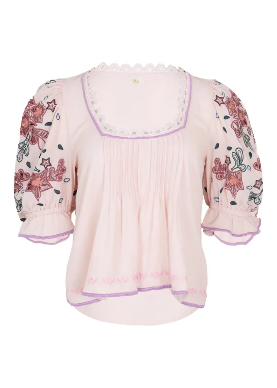 Aalto Embroidered Top sold by Sand Dollar