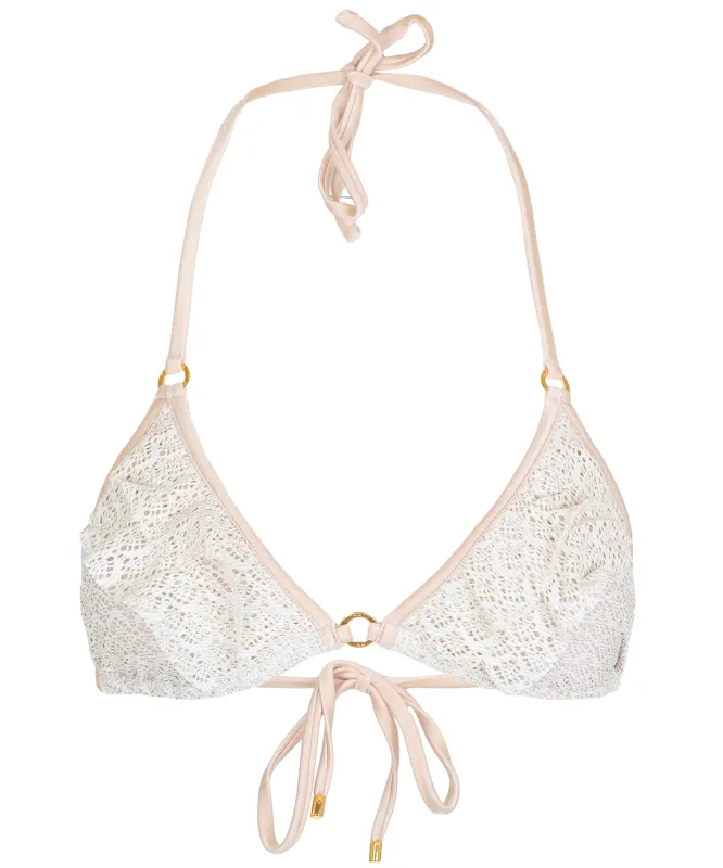 Biscotti River Ruffle Tri Top sold by Sand Dollar