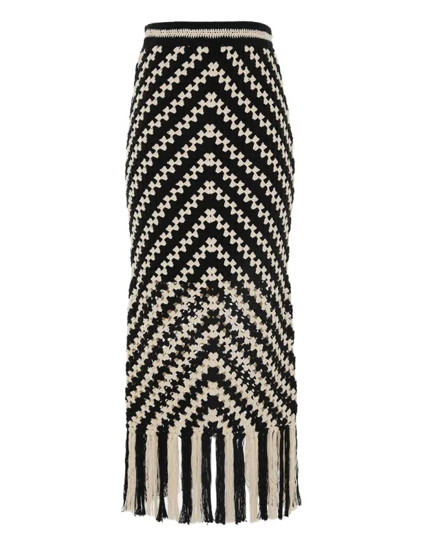 Halliday Hand Crochet Skirt sold by Sand Dollar