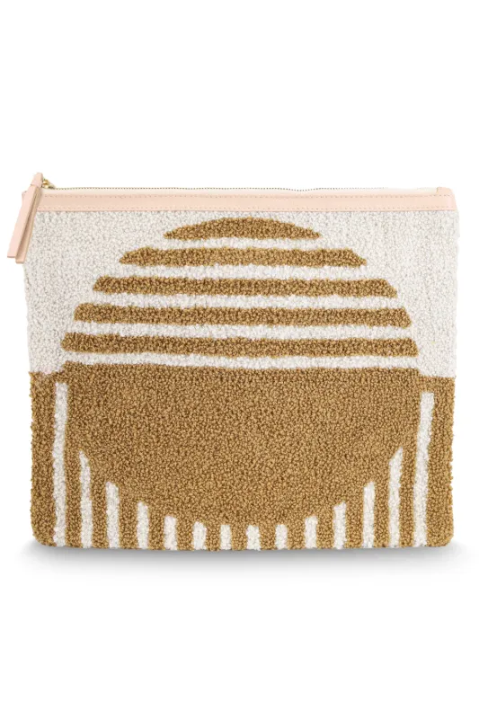 Abstract Sun Clutch made by Cleobella