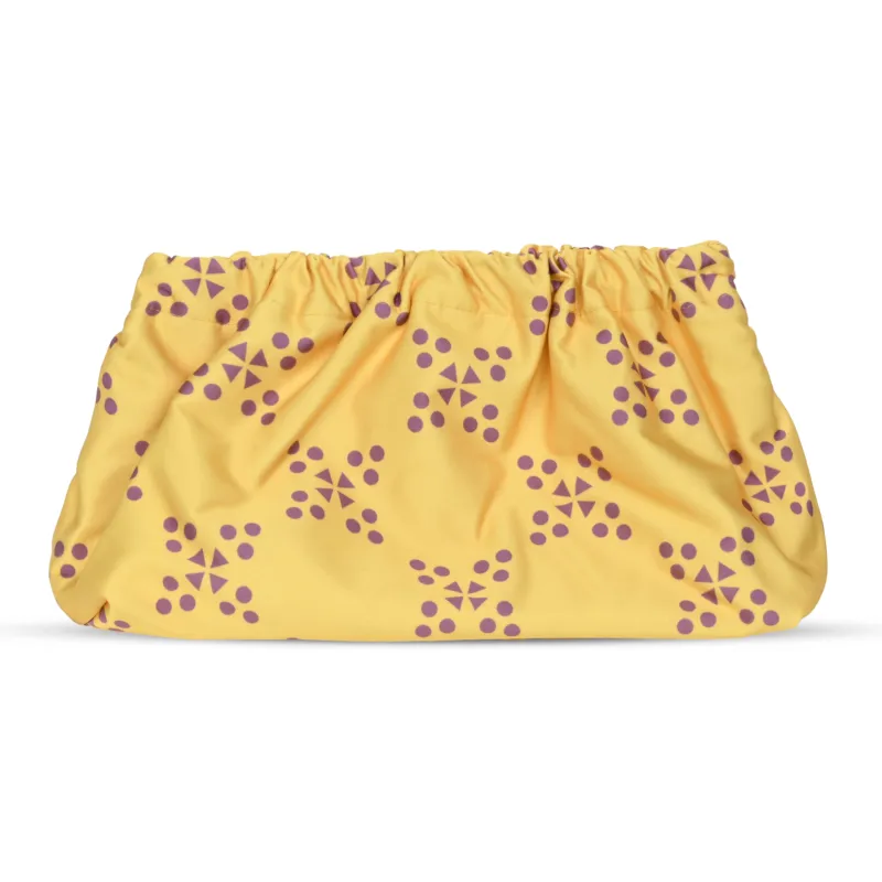Multicolour Patterned Clutch Bag Banana sold by Sand Dollar