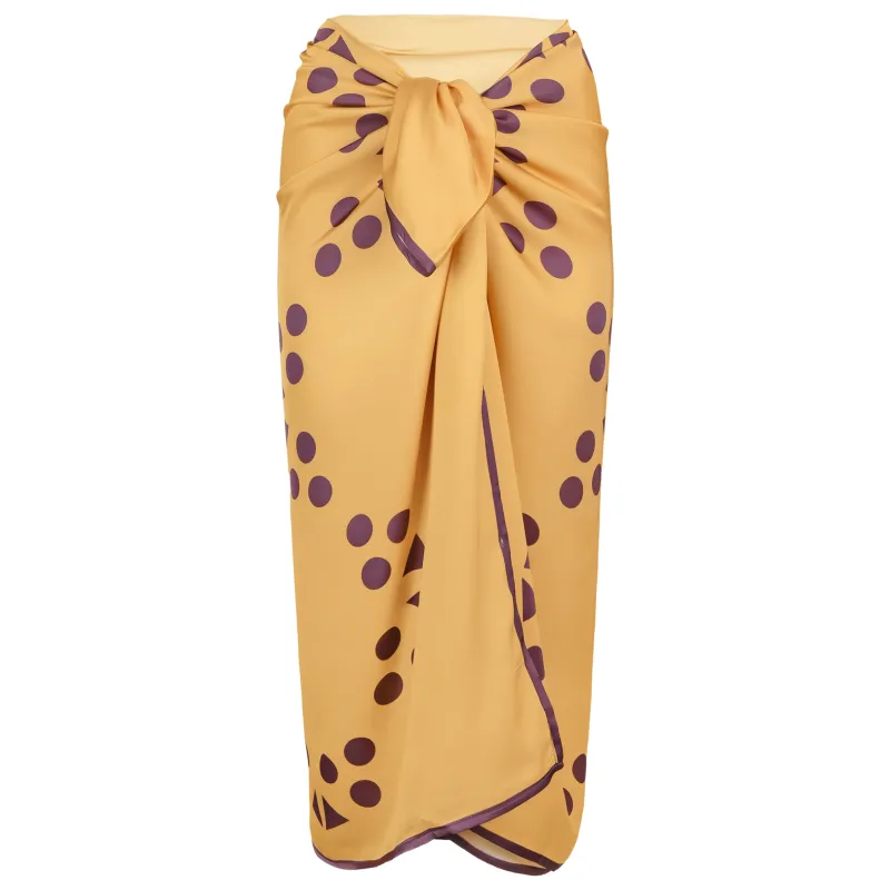 Multicolour Patterned Pareo Banana made by Sand Dollar