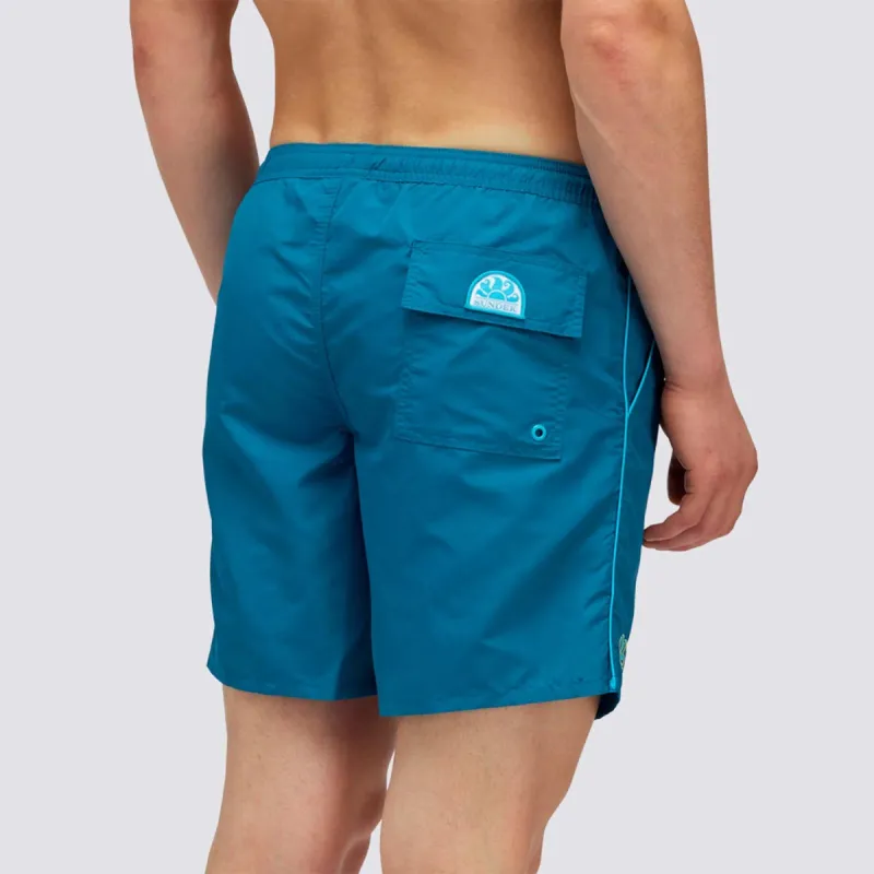 Pervis Boardshort Teal sold by Sand Dollar