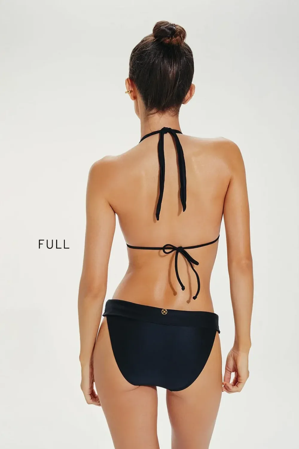 Solid Bia Black Full Cut Bikini Bottom sold by Sand Dollar product image thumbnail 2