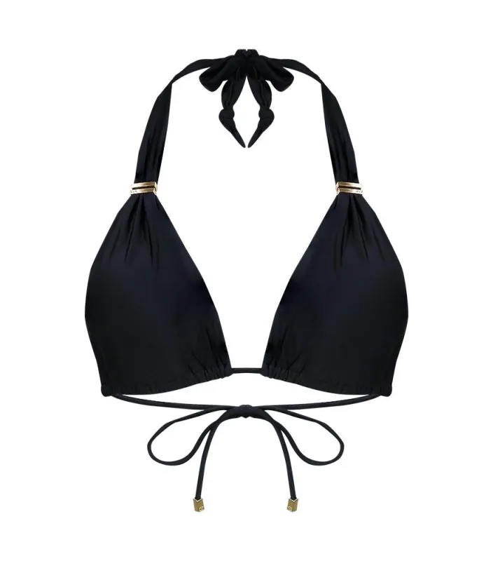 Solid Bia Tube Bikini Top Black sold by Sand Dollar