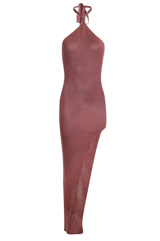 Prisha Dress Coconut Husk sold by Sand Dollar