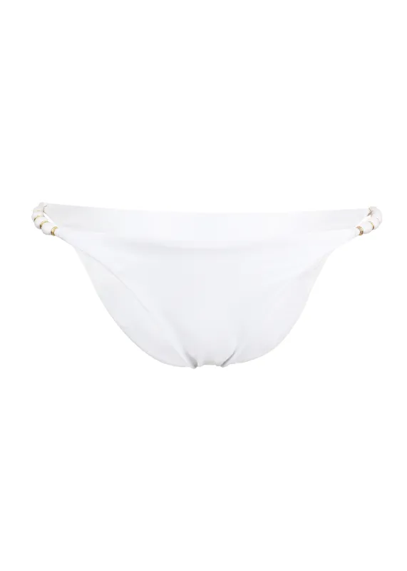 Solid Beads String Full Bottom White sold by Sand Dollar