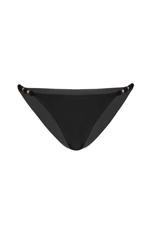 Solid Paula Brazilian Bottom Black sold by Sand Dollar