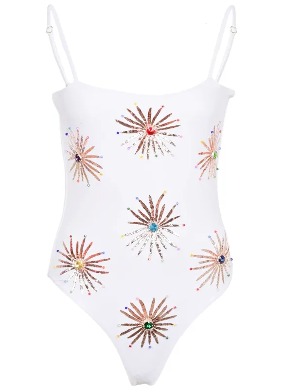 Dolly One Piece White sold by Sand Dollar