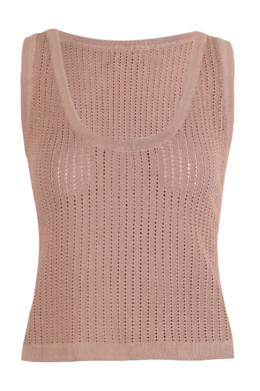 Katanya Top Mocha sold by Sand Dollar