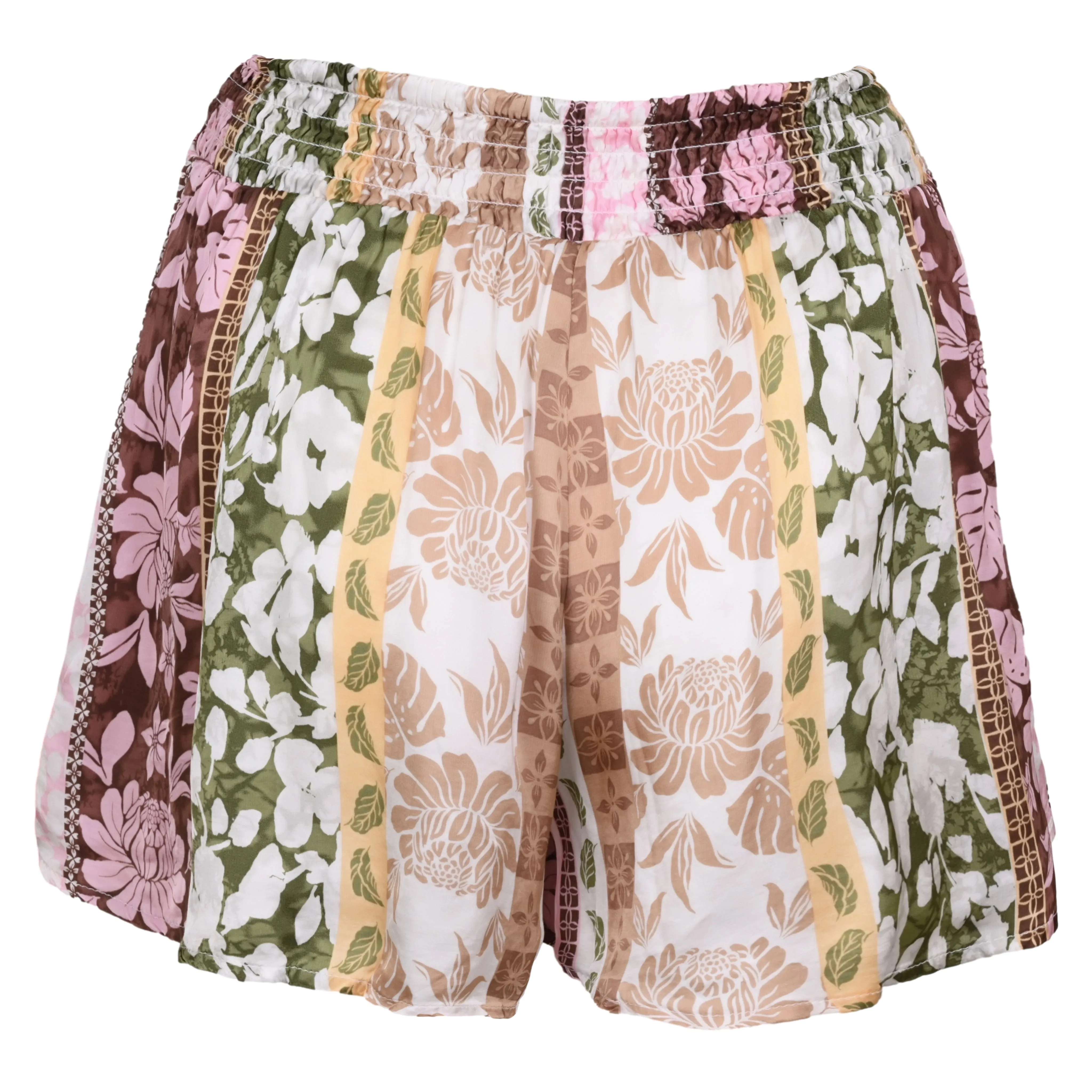 Pacific Tropical Satin Printed Shorts sold by Sand Dollar product image thumbnail 2
