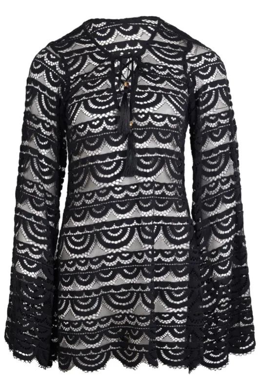 Noah Tunic Black Gold made by PQ Swim