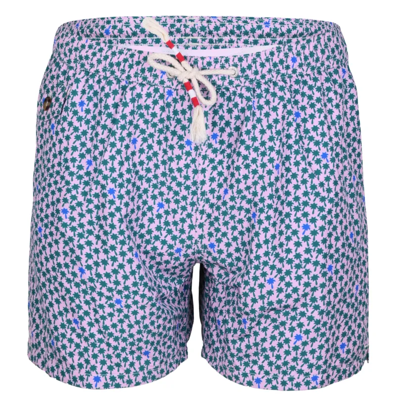 Lighting Foret Trees Lilac/Green Mens Swimshorts sold by Sand Dollar