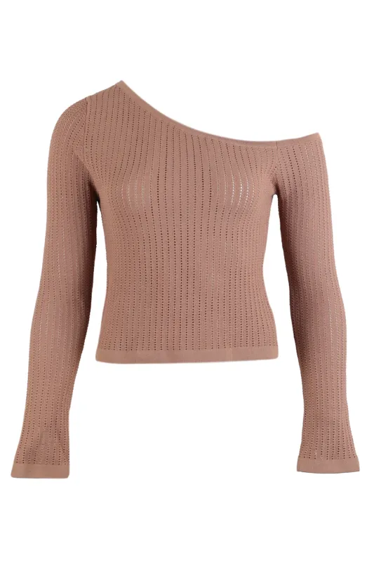 Katanya Long Sleeve Top Mocha made by Seven Wonders