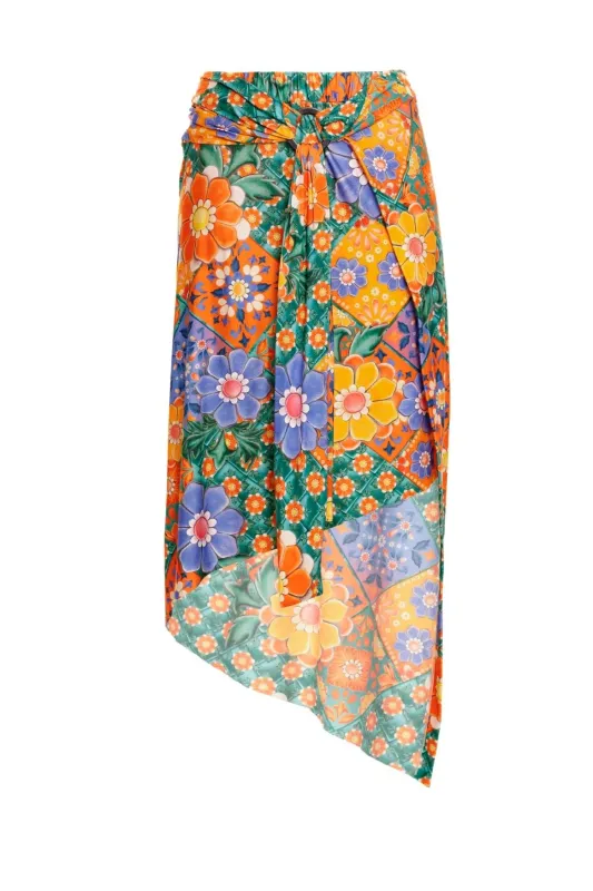Tile Zen Skirt made by Agua Bendita