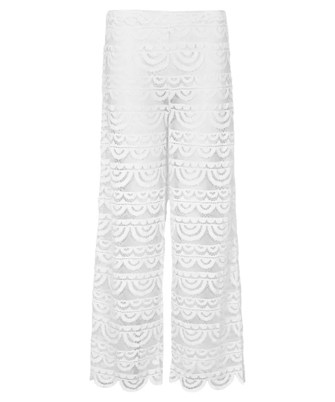 High Waist Lace Pants Water Lily sold by Sand Dollar