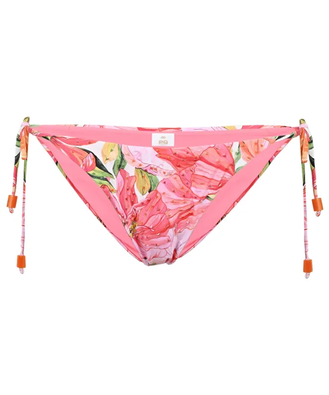 Embroidered Tie Full Bikini Bottom Flora sold by Sand Dollar