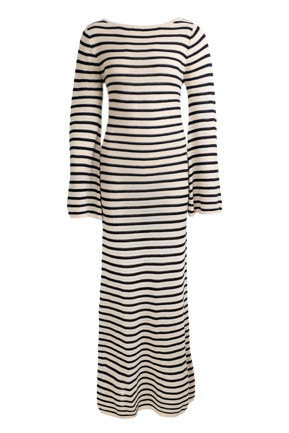 Cherie Knit Maxi Dress Sand/Black sold by Sand Dollar