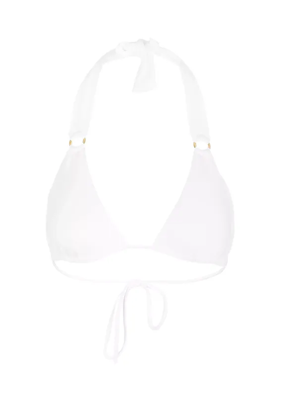 Caracas Bikini Top White sold by Sand Dollar
