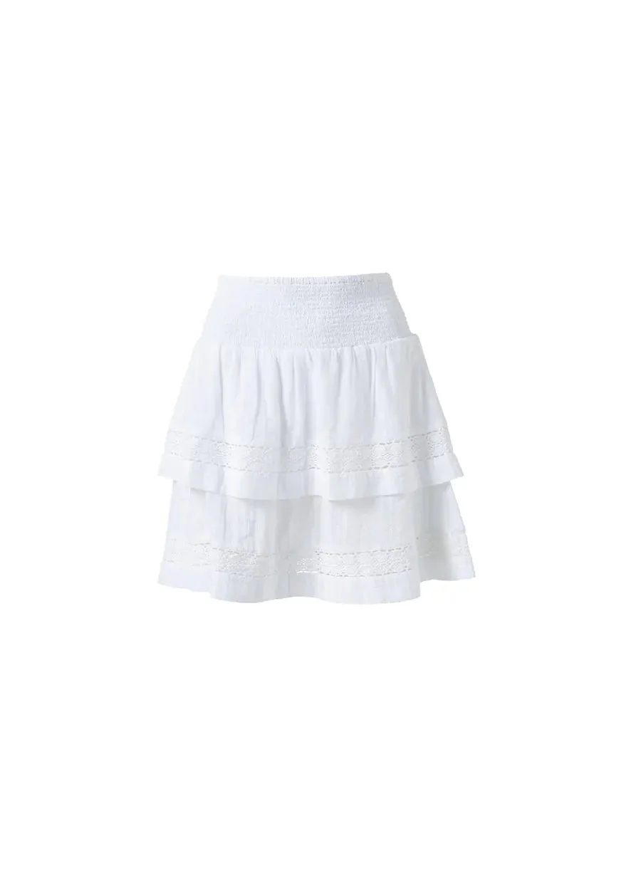 Barbara Skirt White sold by Sand Dollar product image thumbnail 4