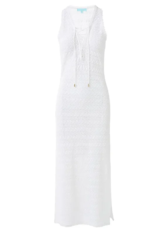 Maddie Long Dress White sold by Sand Dollar