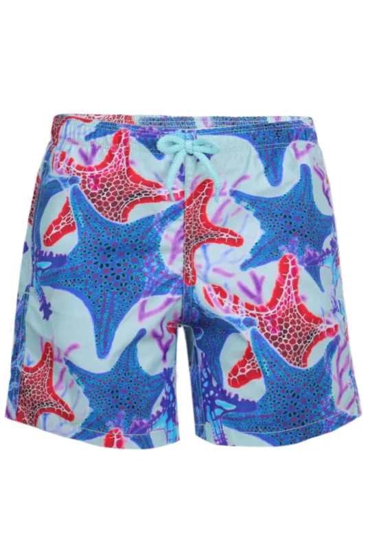 Men Swim Shorts Glowed Star sold by Sand Dollar