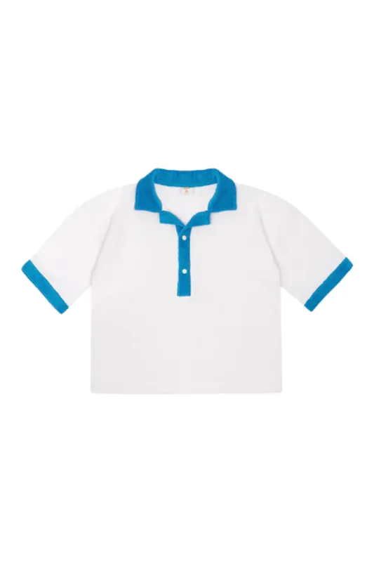 Estate Tee Bianco/Ciano sold by Sand Dollar