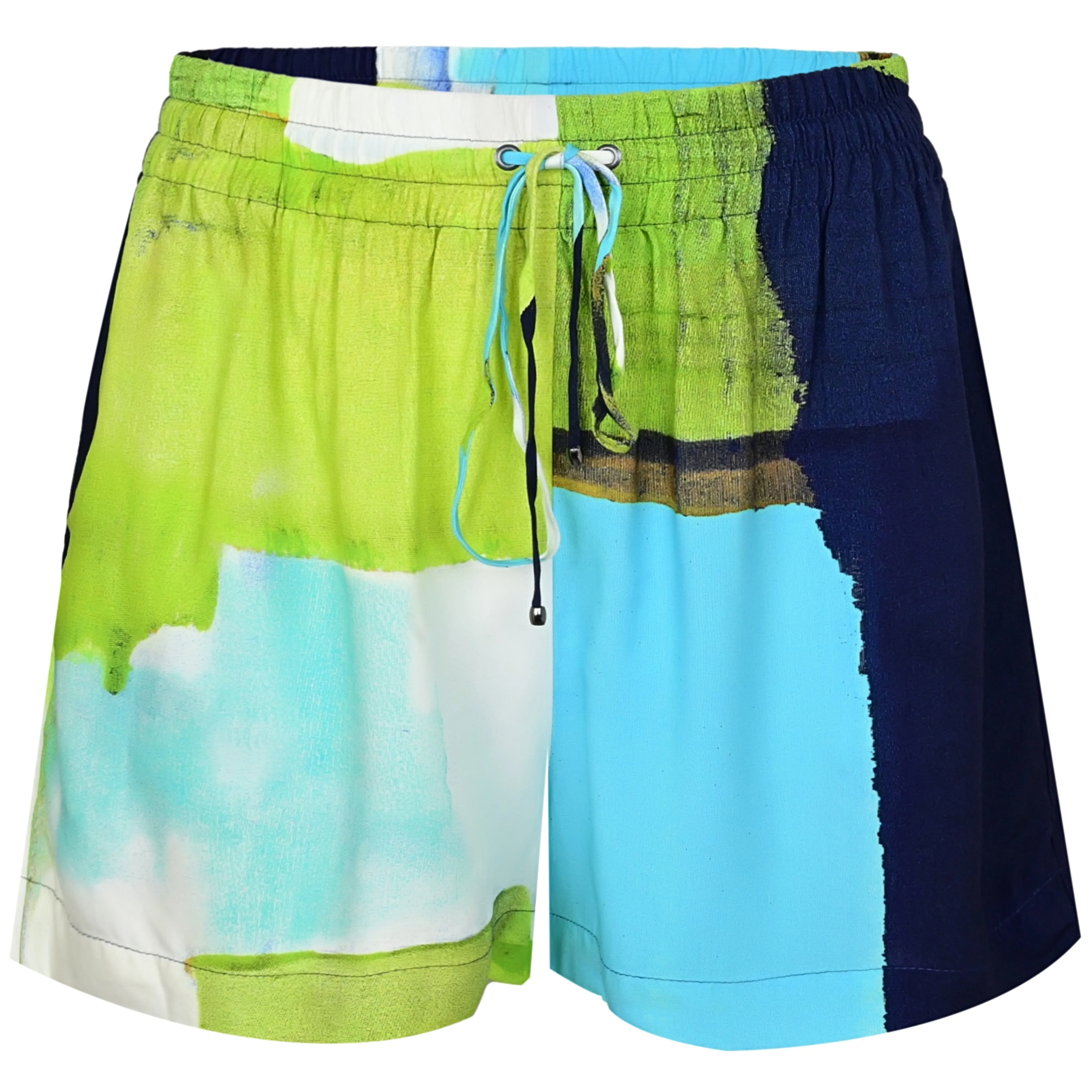 Elastic Waist Shorts Bleue sold by Sand Dollar