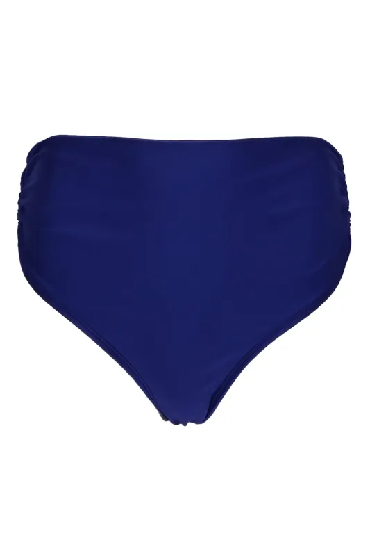 Recycled Ruched A Bikini Bottom Tide made by Sand Dollar