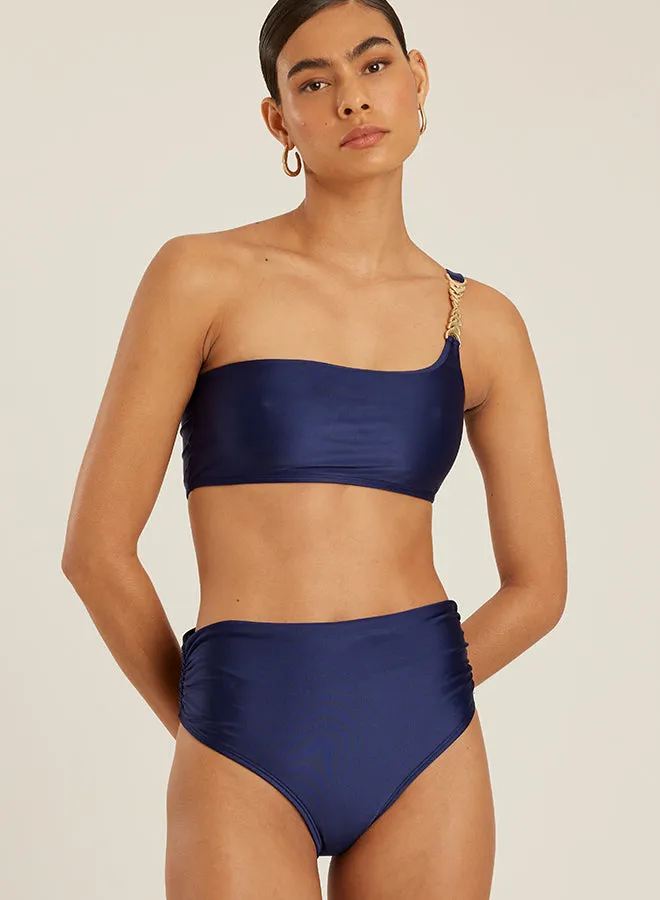 Recycled Ruched A Bikini Bottom Tide sold by Sand Dollar product image thumbnail 4
