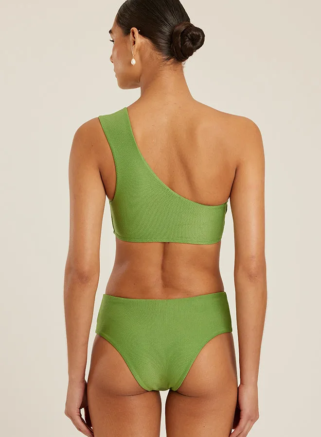 Mid Waist LC Bikini Bottom Matcha sold by Sand Dollar product image thumbnail 2