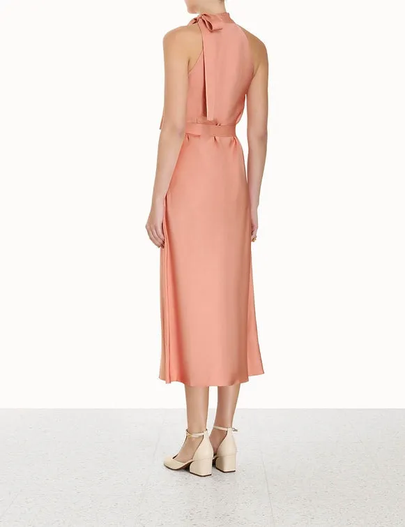 Neck Tie Halter Dress Lipstick sold by Sand Dollar product image thumbnail 4