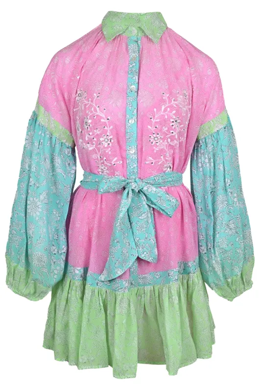 Olga Short Dress Multico sold by Sand Dollar