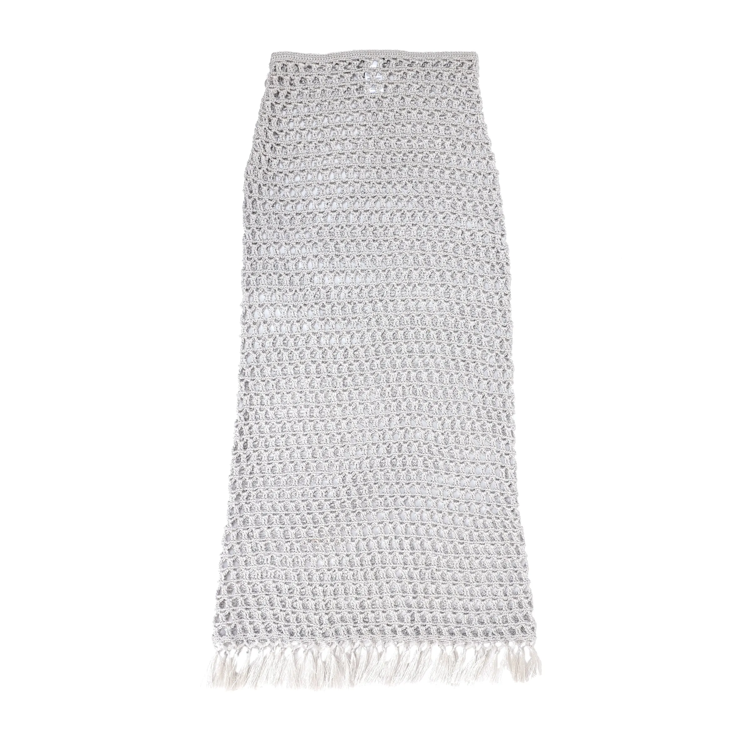 Marysia Crochet Maxi Skirt Silver sold by Sand Dollar product image thumbnail 2