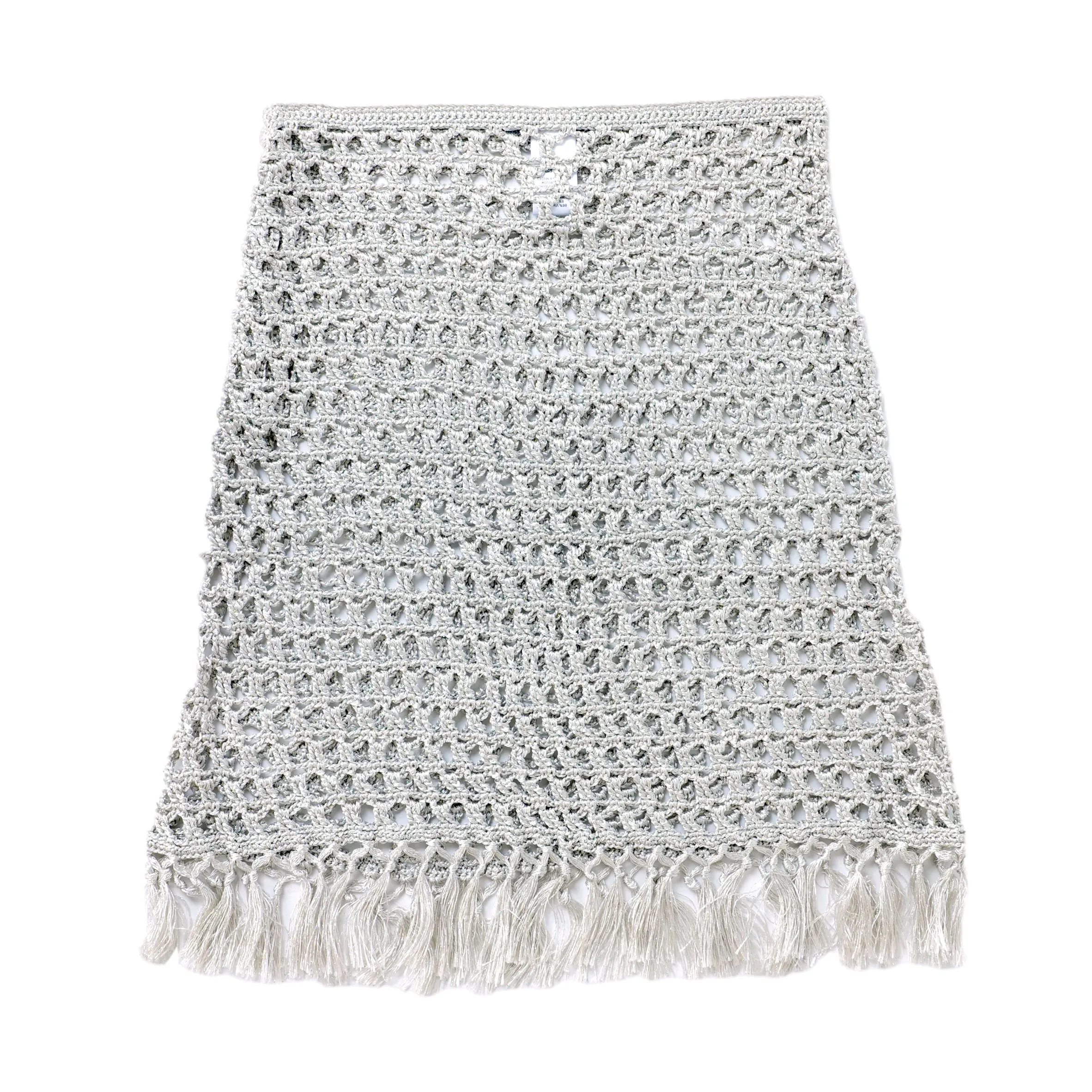 Marysia Crochet Mini Skirt Silver sold by Sand Dollar product image thumbnail 2