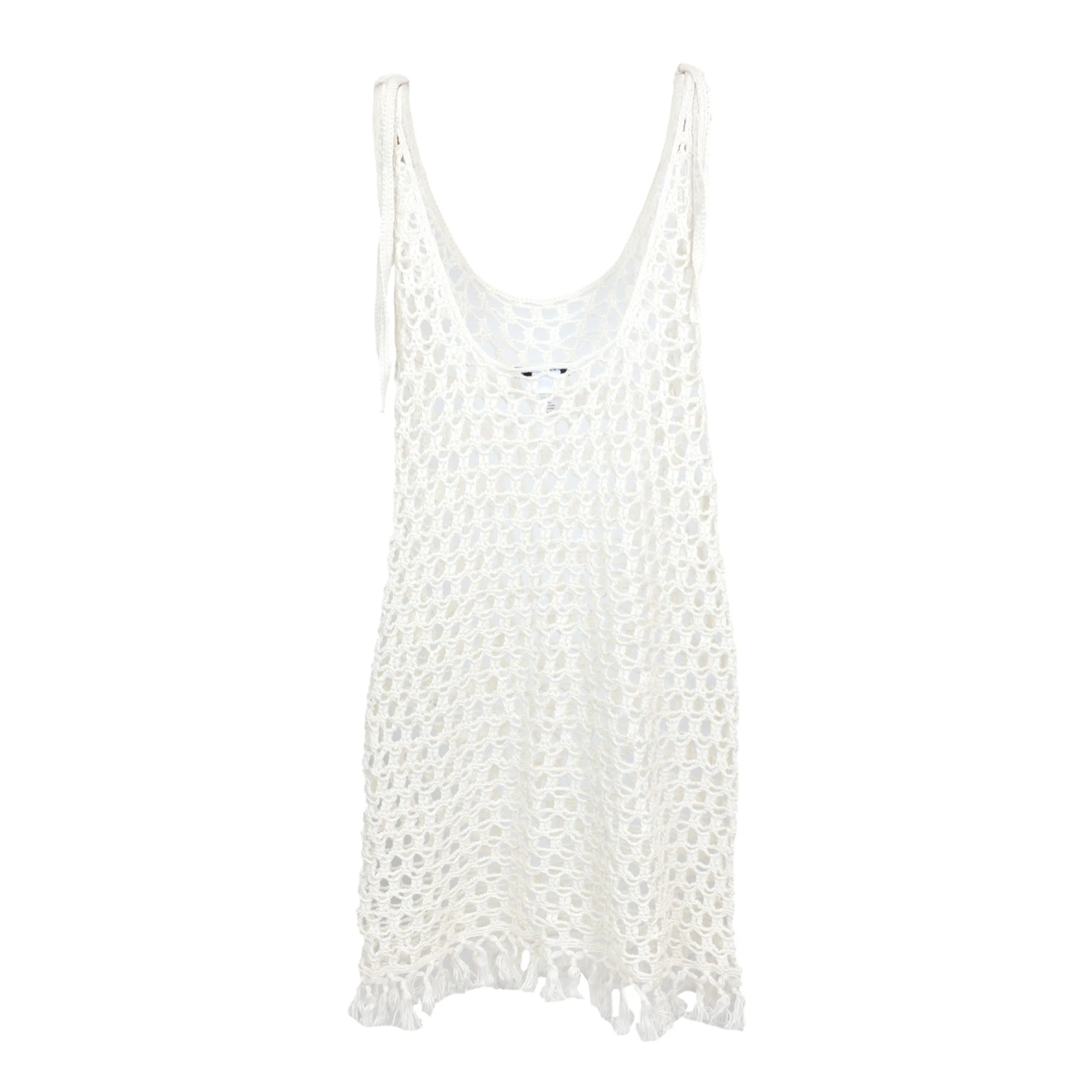 Marysia Crochet Mini Dress Natural sold by Sand Dollar product image thumbnail 2